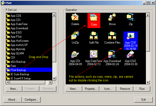 FSet Screenshot